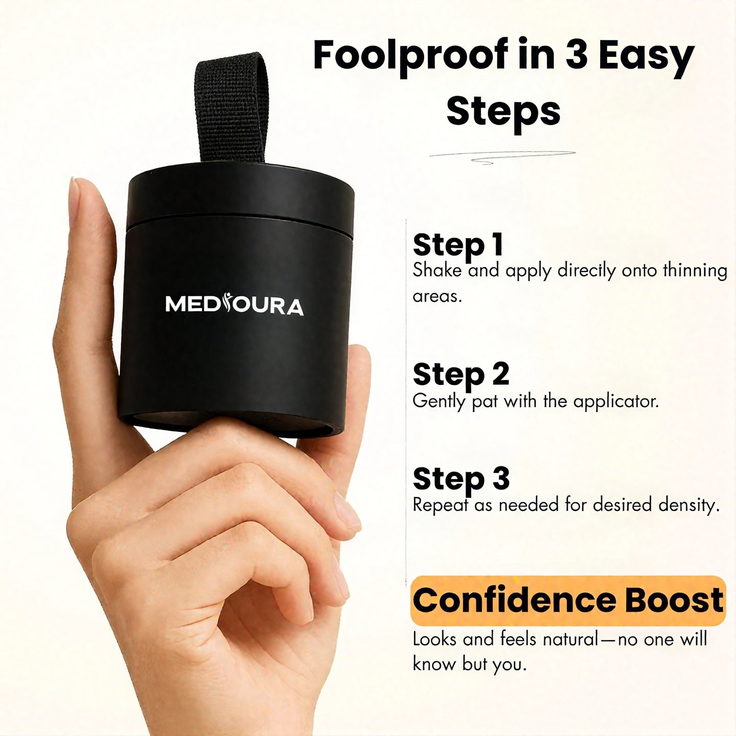 HairFiller - Instant Hair Density in 10 Seconds